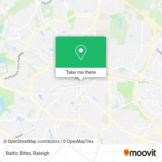 Baltic Bites map