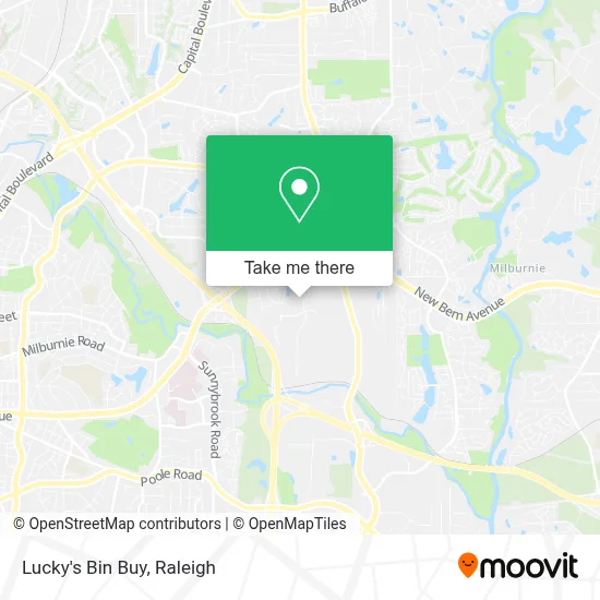 Lucky's Bin Buy map