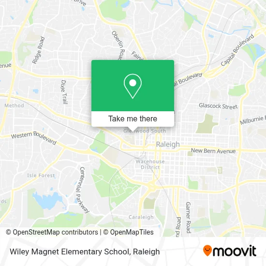 Wiley Magnet Elementary School map