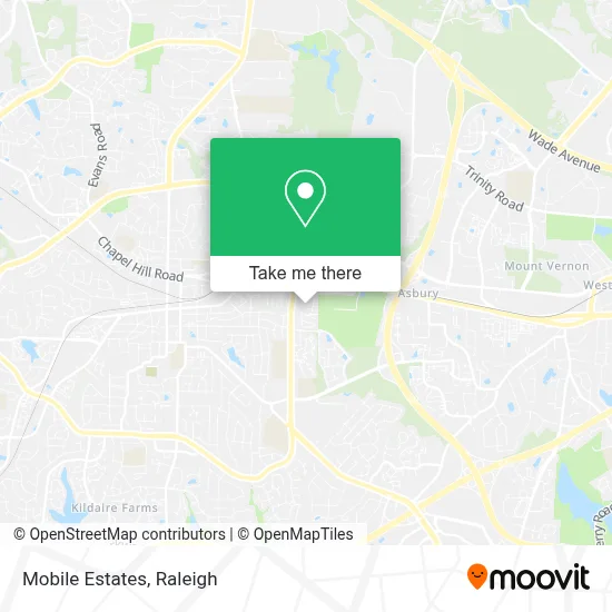 Mobile Estates map