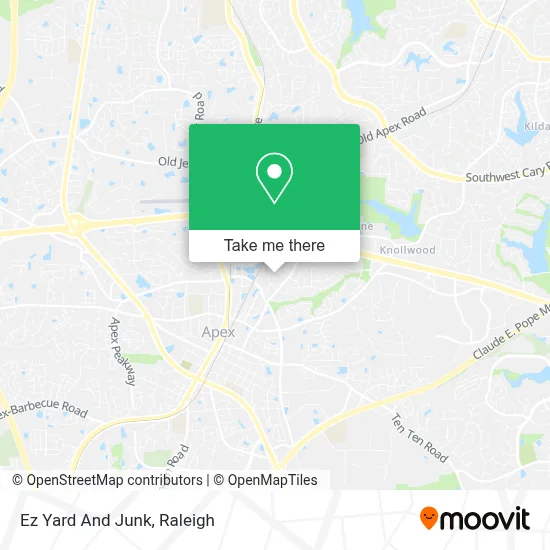 Ez Yard And Junk map