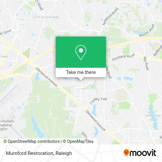 Mumford Restoration map