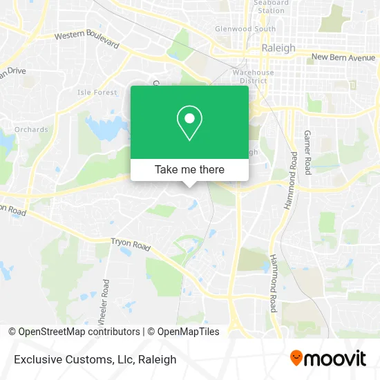 Exclusive Customs, Llc map