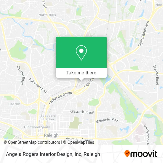 Angela Rogers Interior Design, Inc map