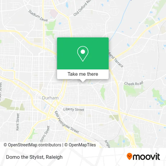 Domo the Stylist map