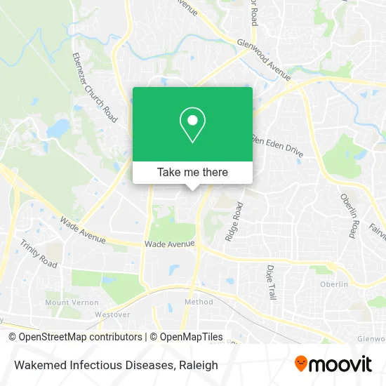 Wakemed Infectious Diseases map