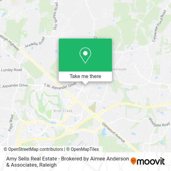Amy Sells Real Estate -  Brokered by Aimee Anderson & Associates map