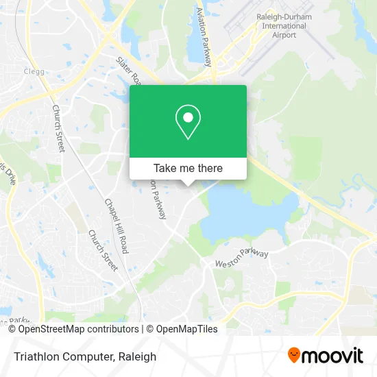 Triathlon Computer map