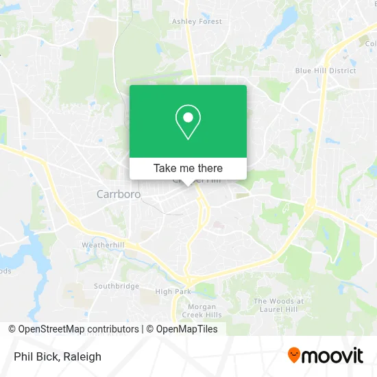 Phil Bick map
