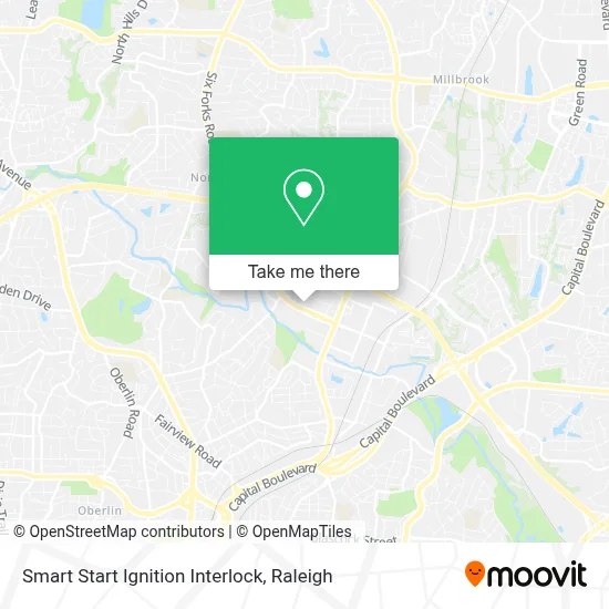Smart Start Ignition Interlock map