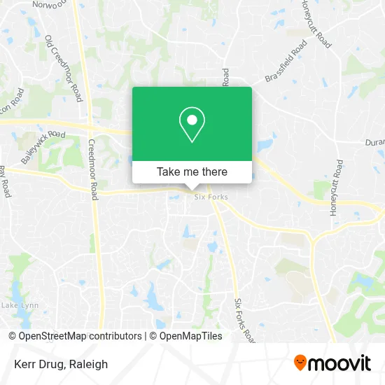 Kerr Drug map
