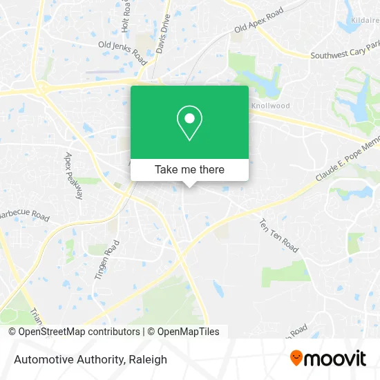Automotive Authority map