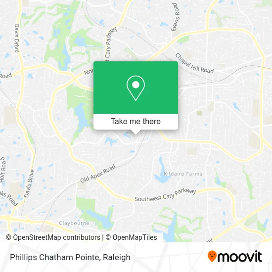 Phillips Chatham Pointe map