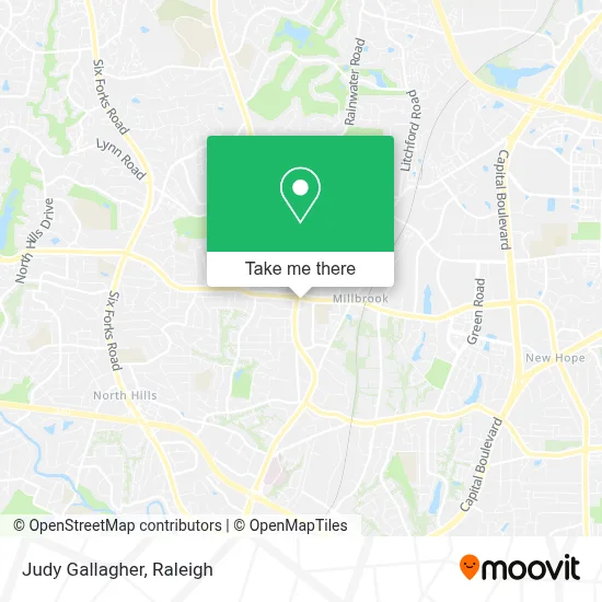 Judy Gallagher map