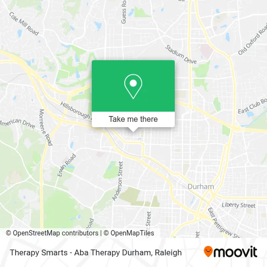 Therapy Smarts - Aba Therapy Durham map