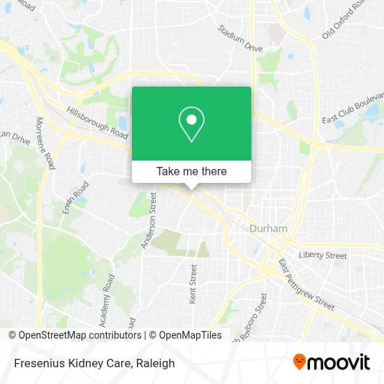 Fresenius Kidney Care map