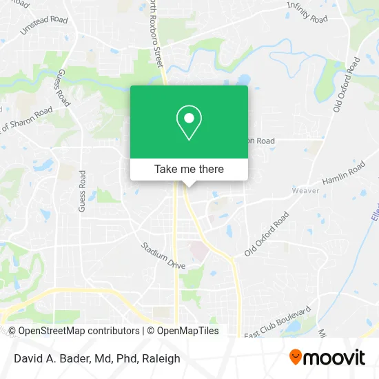 David A. Bader, Md, Phd map
