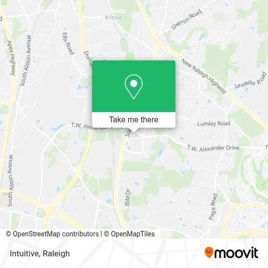 Intuitive map