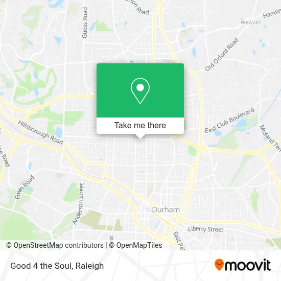 Good 4 the Soul map