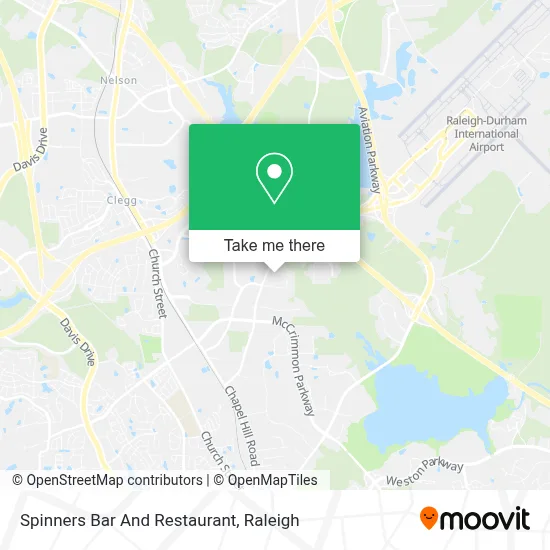 Spinners Bar And Restaurant map