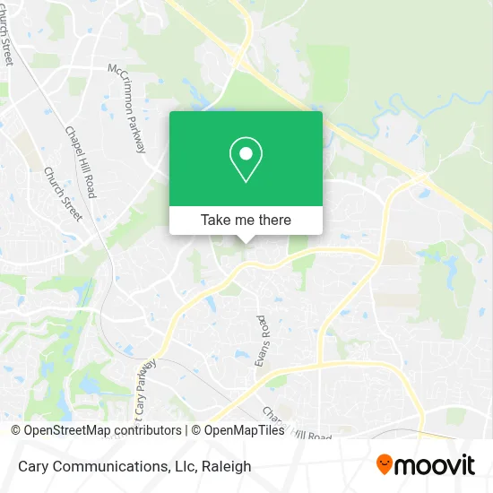 Cary Communications, Llc map