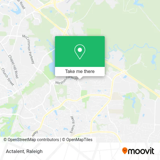 Actalent map
