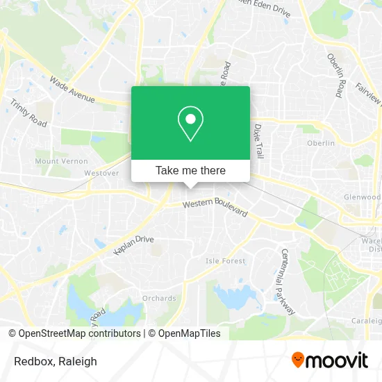 Redbox map