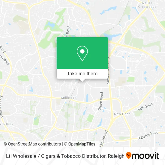 Lti Wholesale / Cigars & Tobacco Distributor map