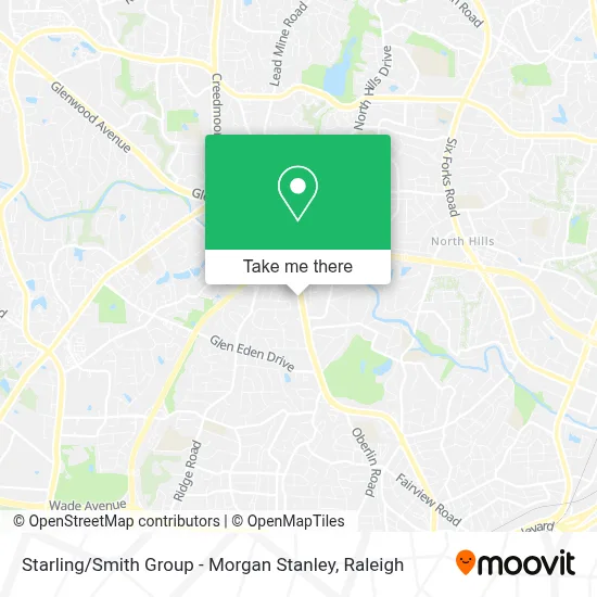 Starling / Smith Group - Morgan Stanley map