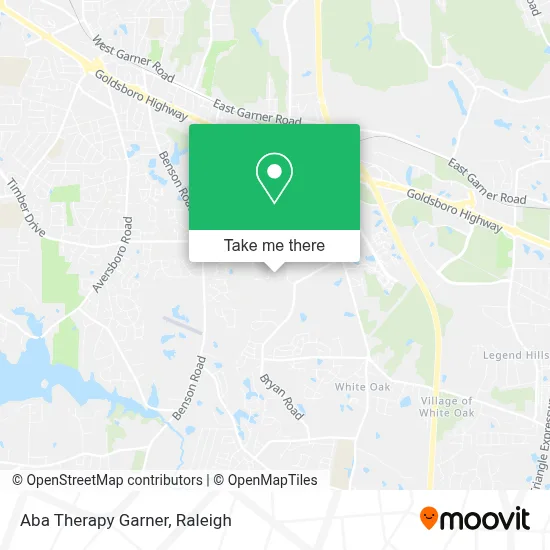 Aba Therapy Garner map