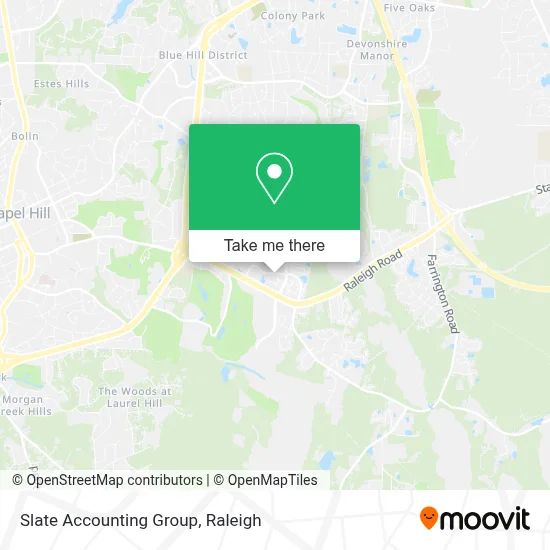 Slate Accounting Group map