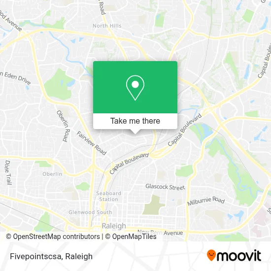 Fivepointscsa map