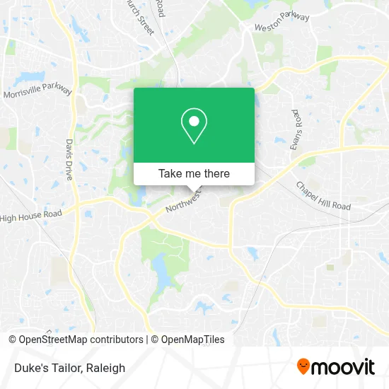 Duke's Tailor map