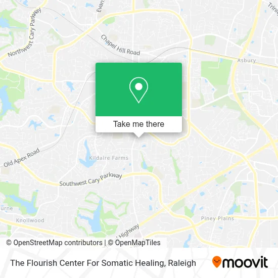 The Flourish Center For Somatic Healing map