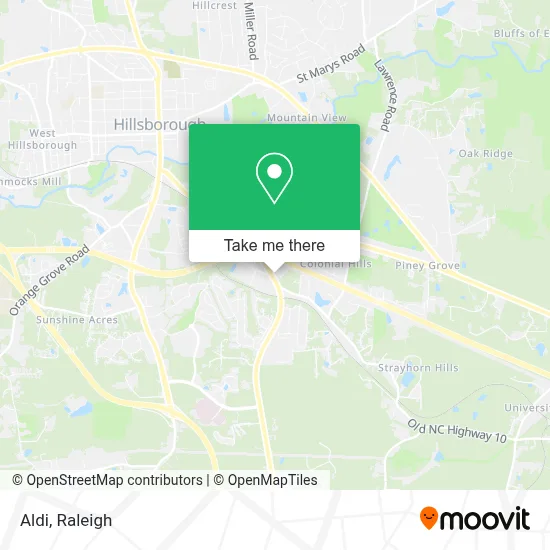 Aldi map