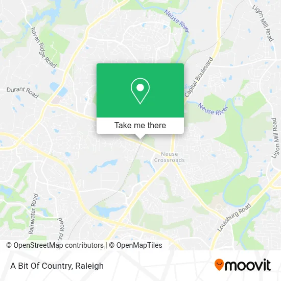 A Bit Of Country map