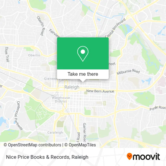 Nice Price Books & Records map