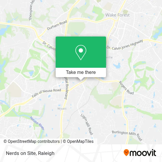 Nerds on Site map