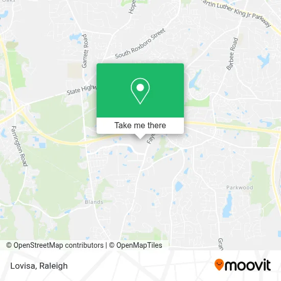 Lovisa map