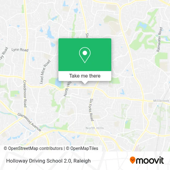 Holloway Driving School 2.0 map