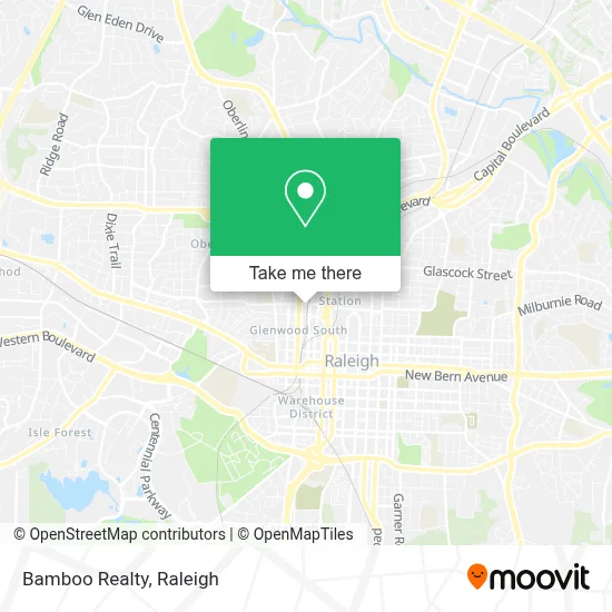 Bamboo Realty map