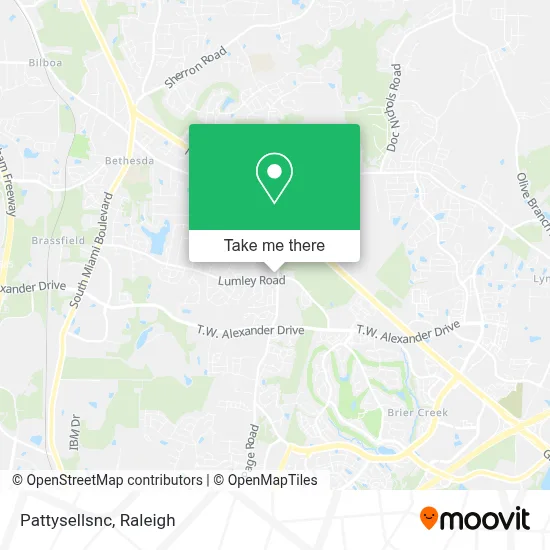 Pattysellsnc map