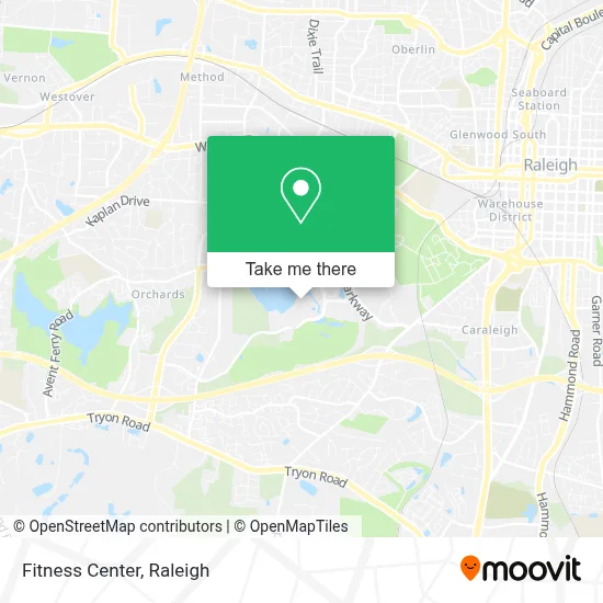 Fitness Center map