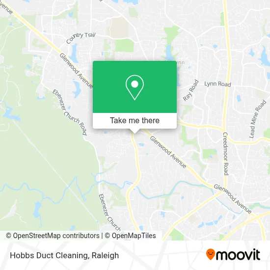 Hobbs Duct Cleaning map