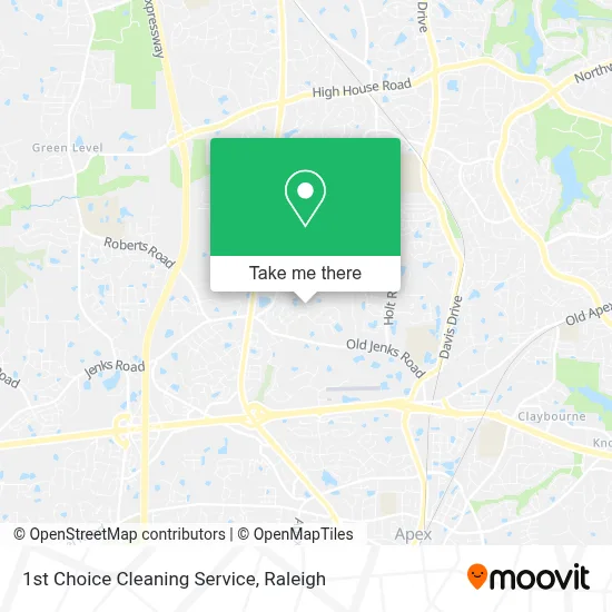 Mapa de 1st Choice Cleaning Service