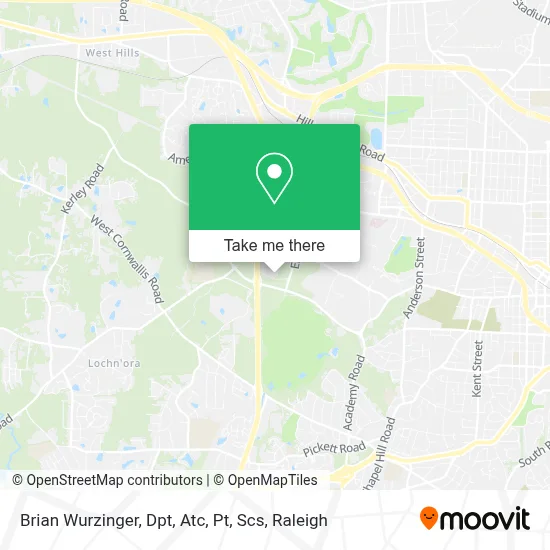 Brian Wurzinger, Dpt, Atc, Pt, Scs map