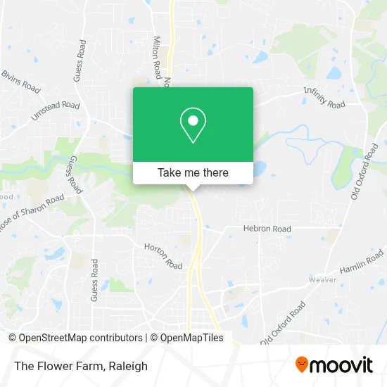 The Flower Farm map