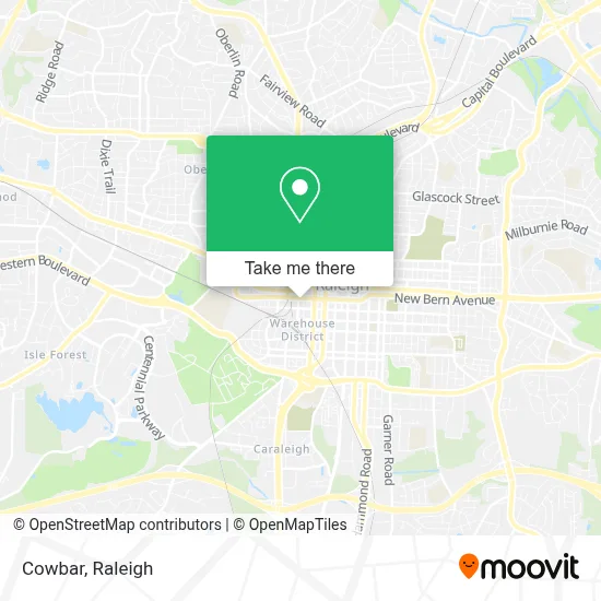 Cowbar map