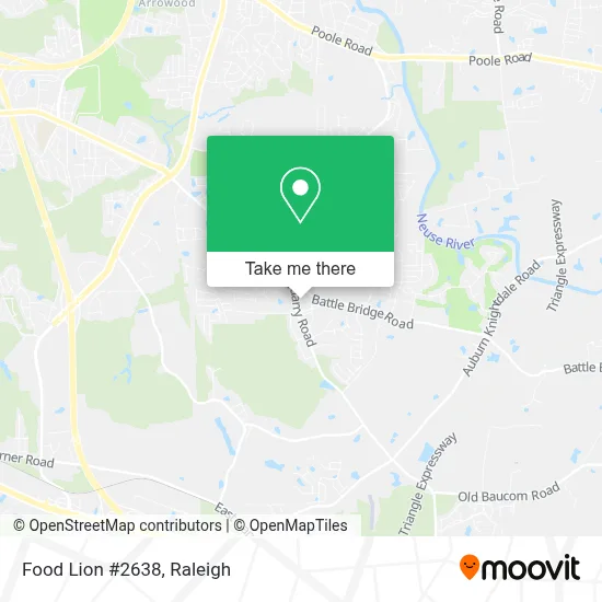 Food Lion #2638 map