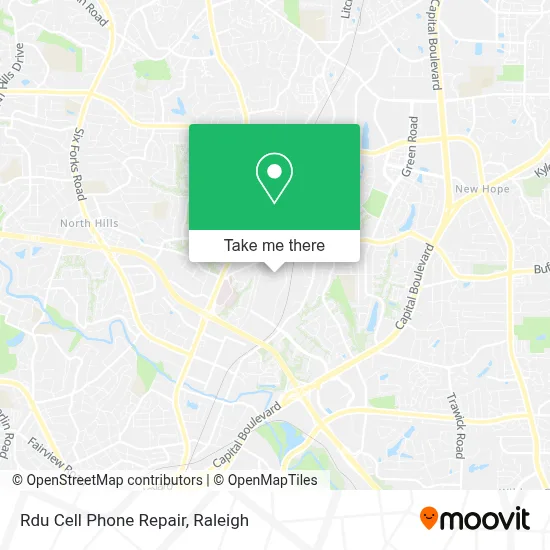 Rdu Cell Phone Repair map
